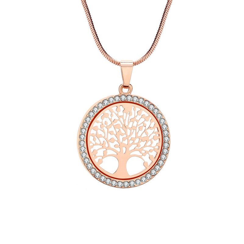 Silver Color Elegant Jewelry Necklace