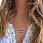 Meditation Quartz Crystal Necklace