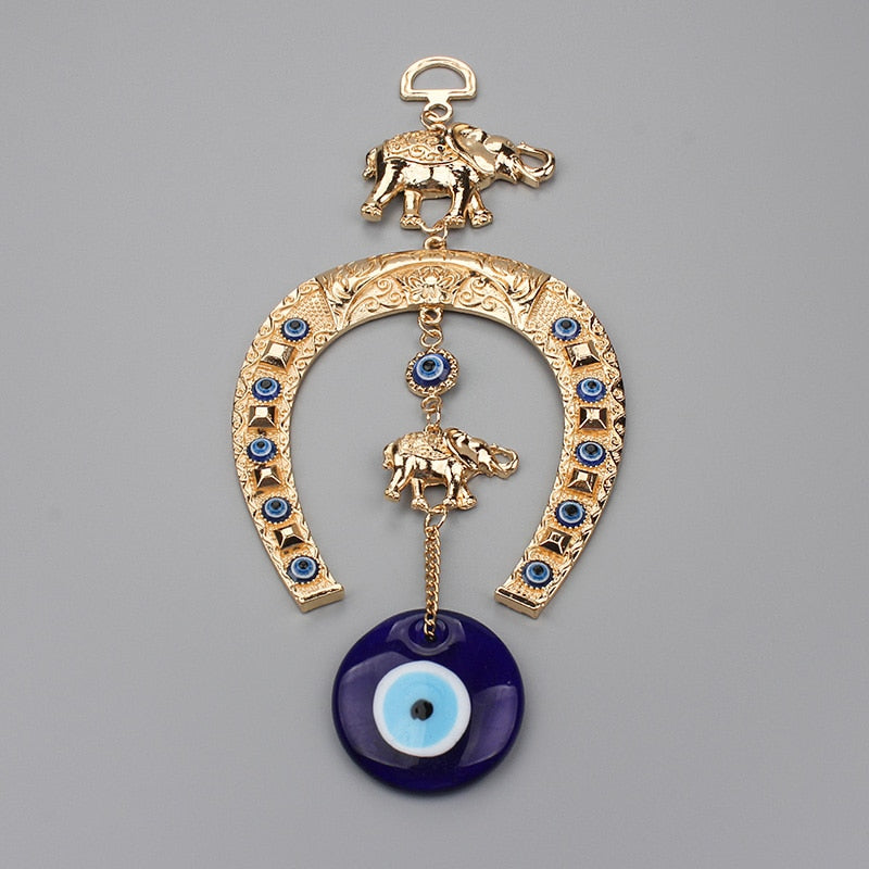 Lucky Evil Eye Hanging Keychain