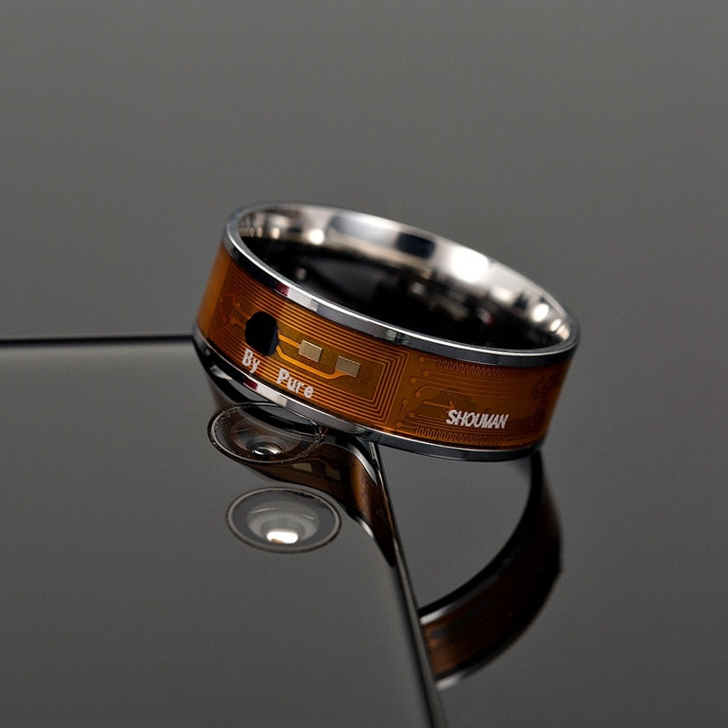 Fashion Men's Ring Magic Wear NFC Smart Finger Ring