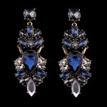 Wedding Bridal Statement Crystal Earrings