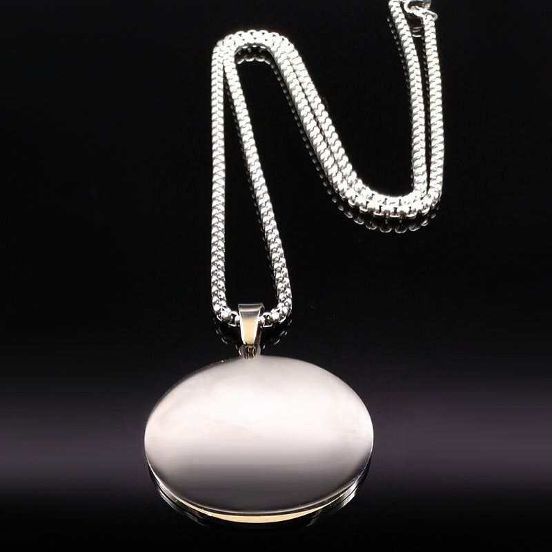 Tree of Life Enamel Stainless Steel Chain Necklaces