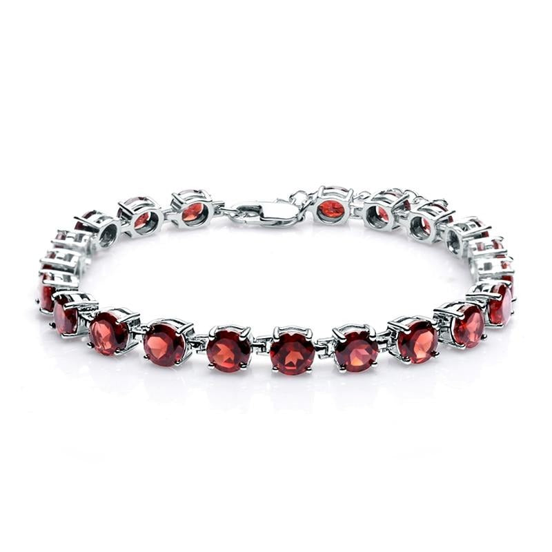 Gemstone Tennis Bracelets