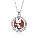 10 styles Aroma locket Necklace