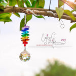 Chakra Crystal Sun catcher