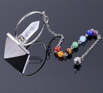 Reiki Healing 7 Chakra Dowsing Natural Stone 