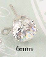 Zircon Crystal Ear Stud