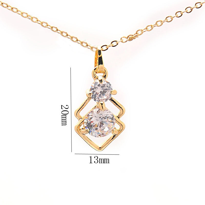 Elegant Wedding Crystal African Jewelry Sets