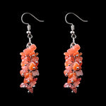 Beads Crystal Stone Pendants Earrings