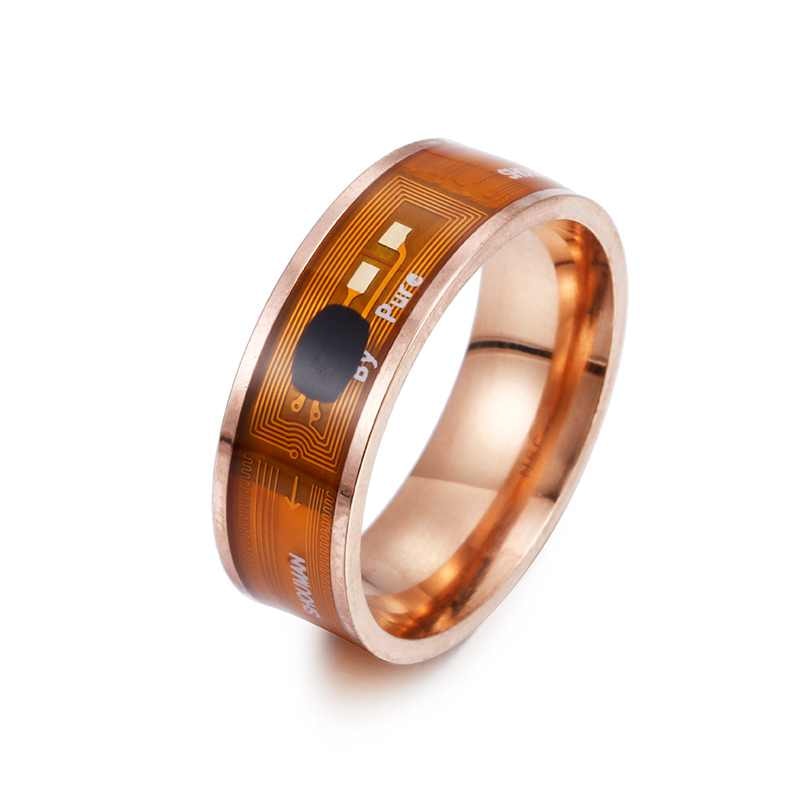 Fashion Men's Ring Magic Wear NFC Smart Finger Ring