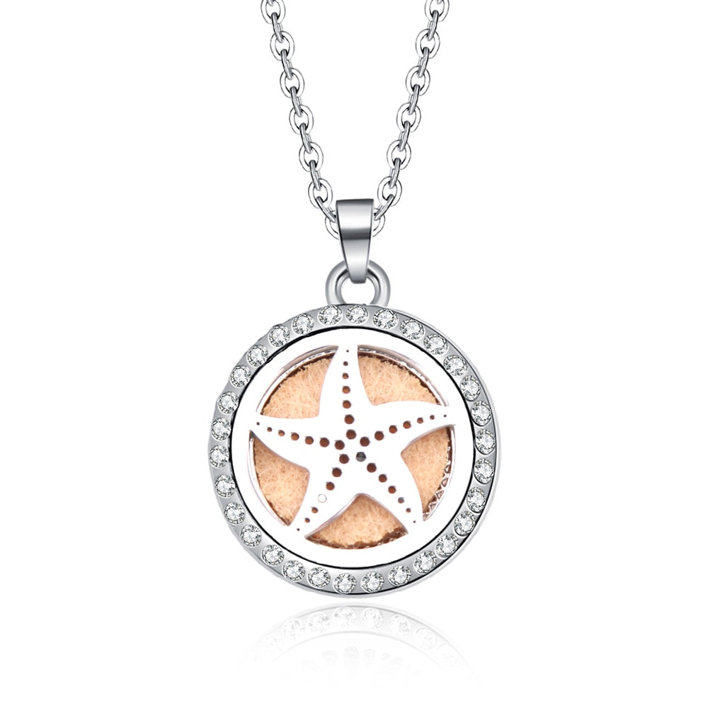 10 styles Aroma locket Necklace