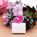 Height Number Candle