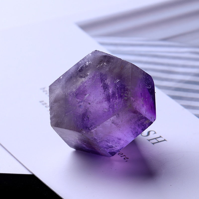 Natural Amethyst Wand Quartz Crystal Repair Crystal Stone For Home Decoration