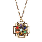 Meditation Quartz Crystal Necklace