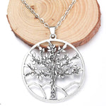 Fine Alloy Tree of Life Pendant Necklace