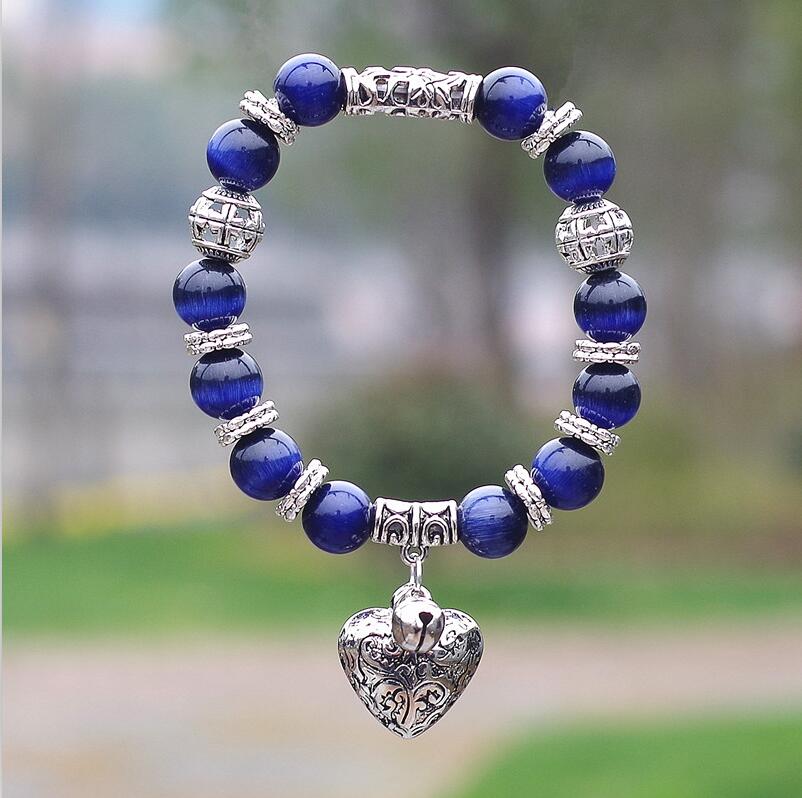 Tiger Eye Natural Stone Women Men Bracelet