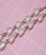 Mary blessing rosary prayer necklace