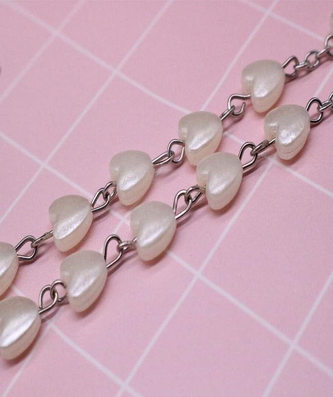 Mary blessing rosary prayer necklace