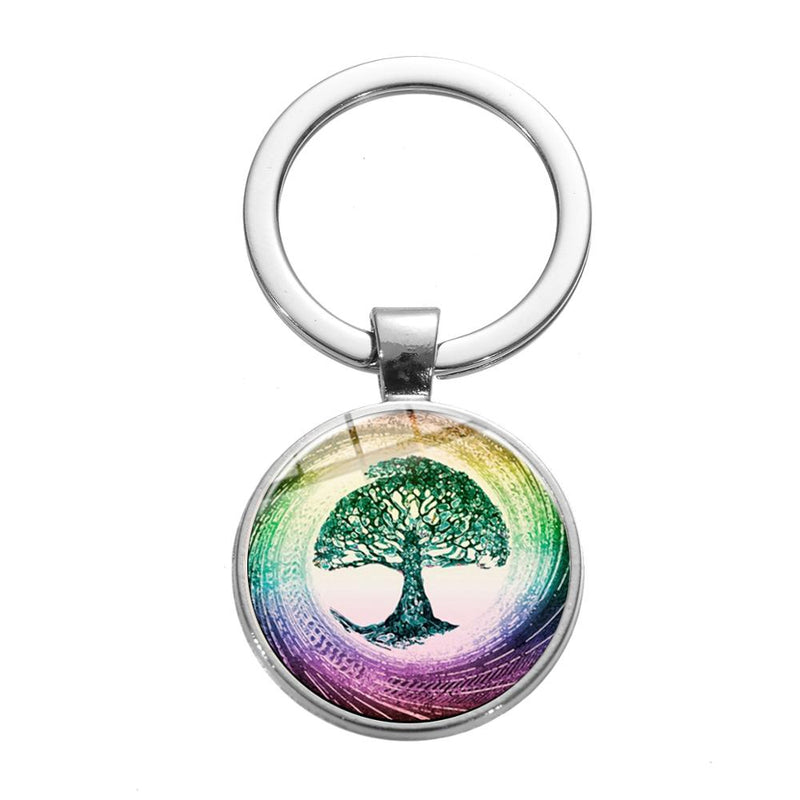 Tree of Life Charm Keychain