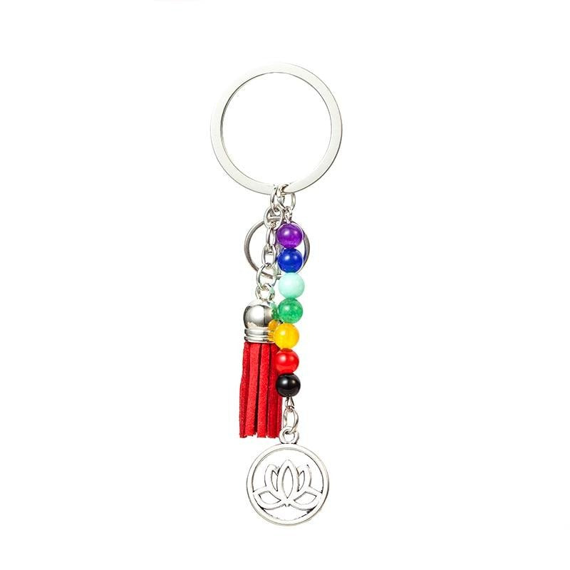 7 Chakra keychain
