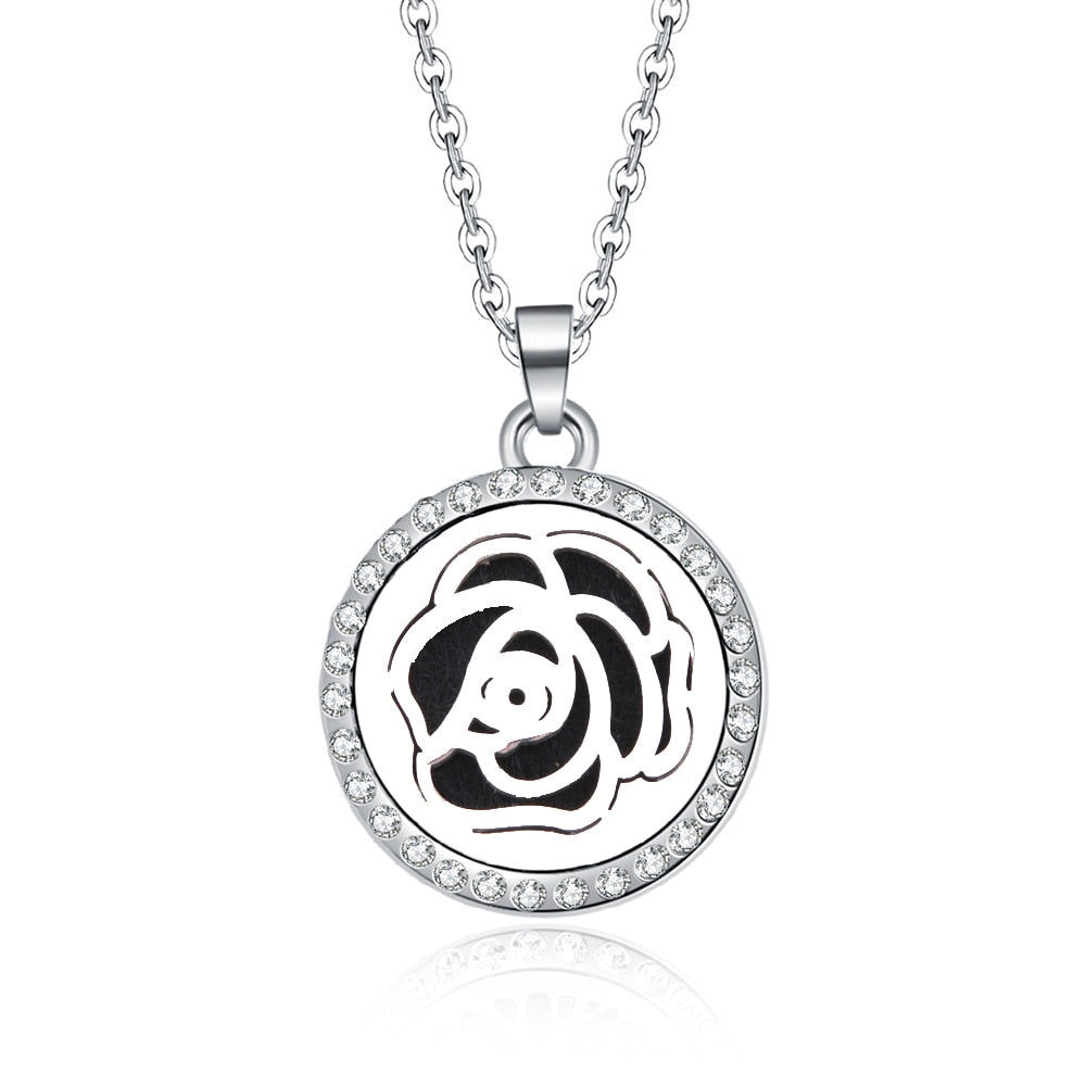 10 styles Aroma locket Necklace