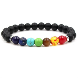 Beads Reiki Buddha Prayer Natural Stone Yoga Bracelet For Women