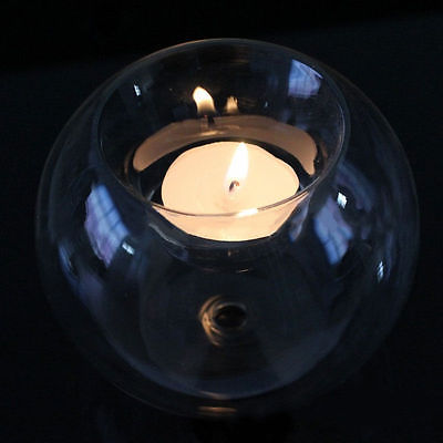 Crystal Glass Candle Holder Romantic Wedding Bar Party Home Decoration
