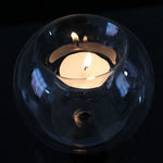 Crystal Glass Candle Holder Romantic Wedding Bar Party Home Decoration