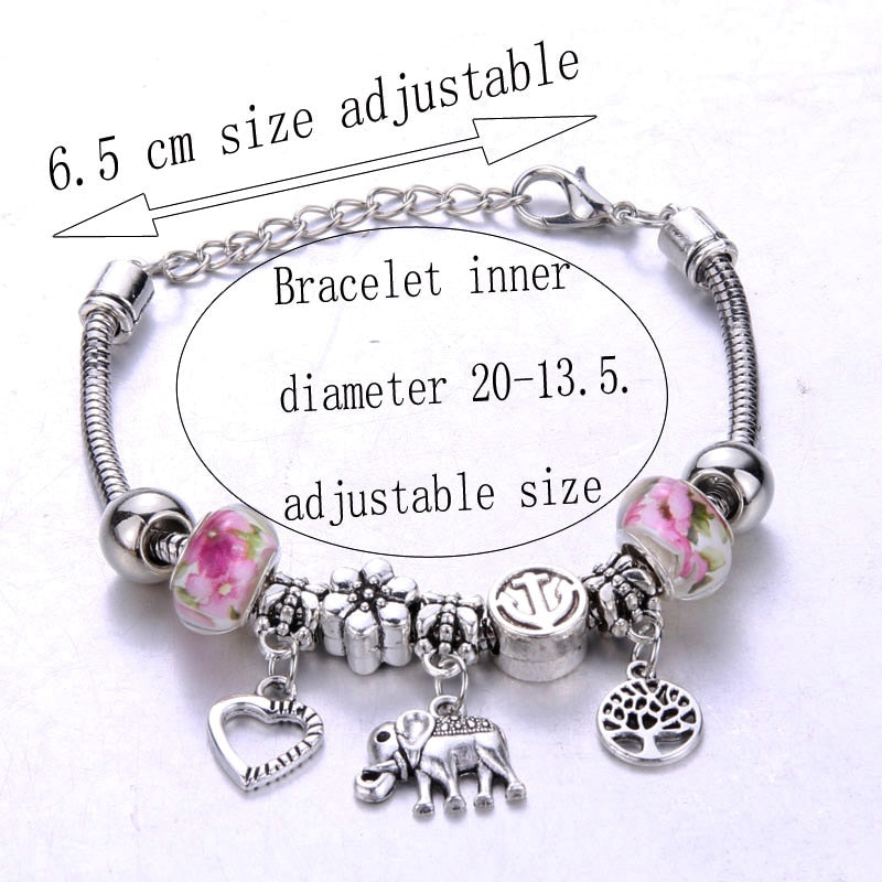Tree of Life Elephant shape Bracelet