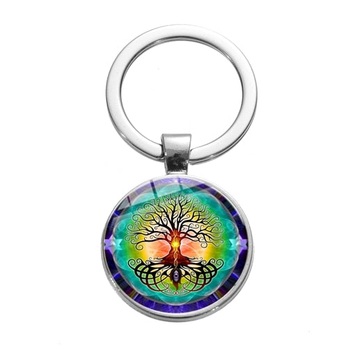 Tree of Life Charm Keychain