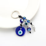 Eye Leaf Charms Keychain