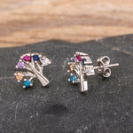 Tree of Life Stud Earrings for Women