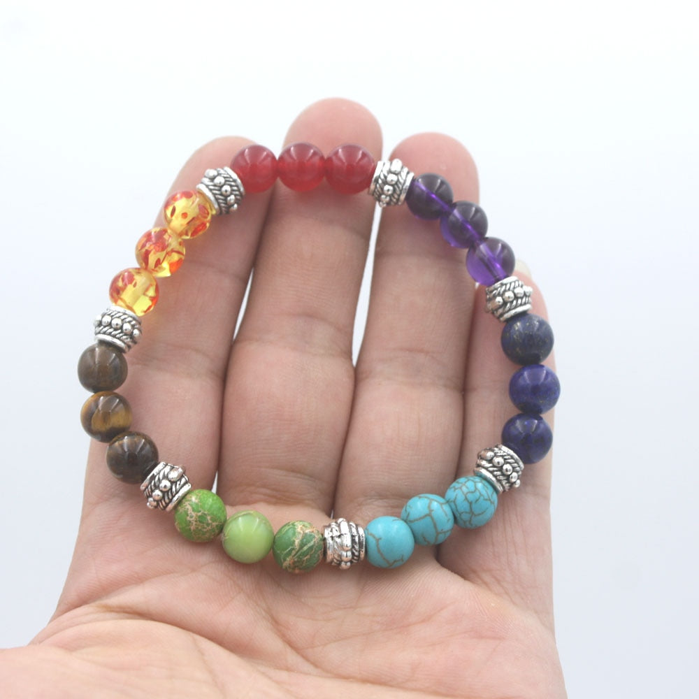 7 Chakra Mala Bracelet For Women Jewelry