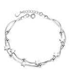 925 Stamp Sterling silver jewelry fashion woman bracelet