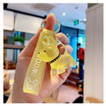 Cartoon Method Fighting Dog Keychains
