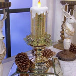 Rotating Candles Light