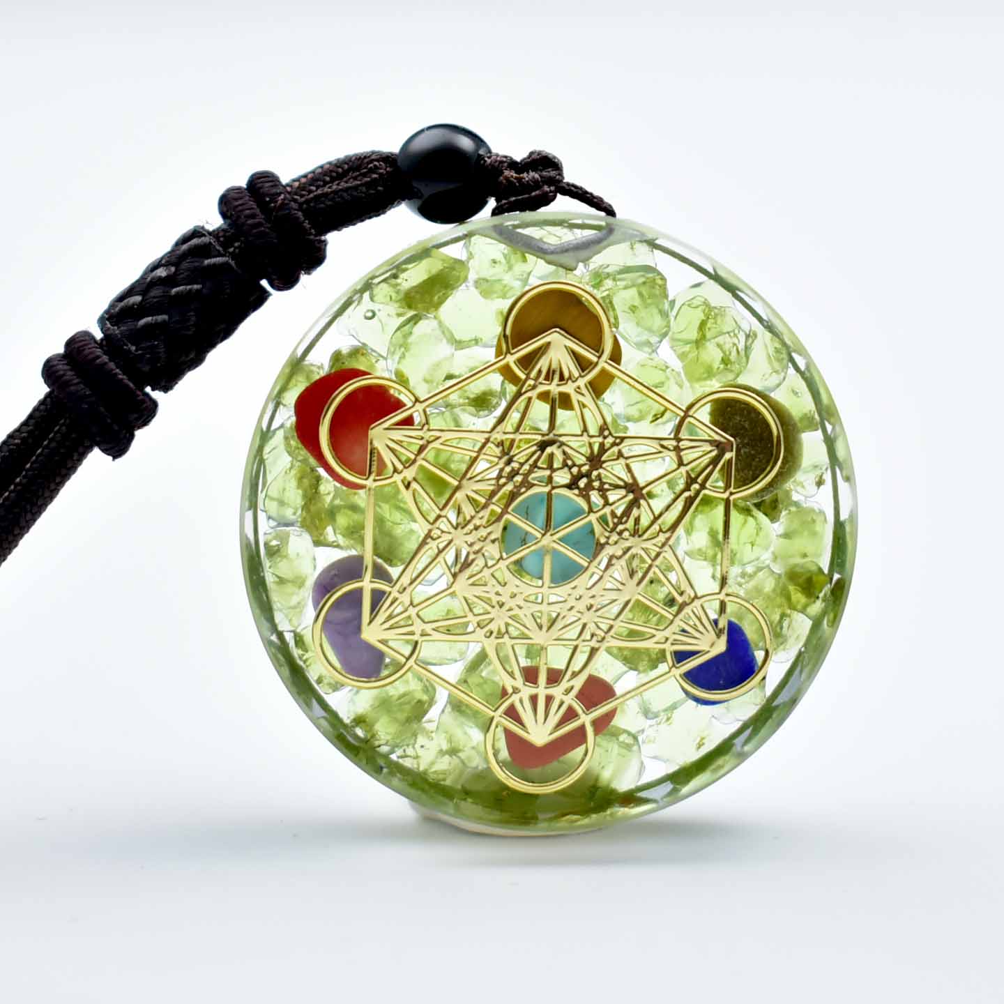 Tree Of Life Energy Orgonite Necklace