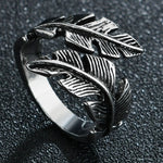 Double Head Snake Adjustable Rings