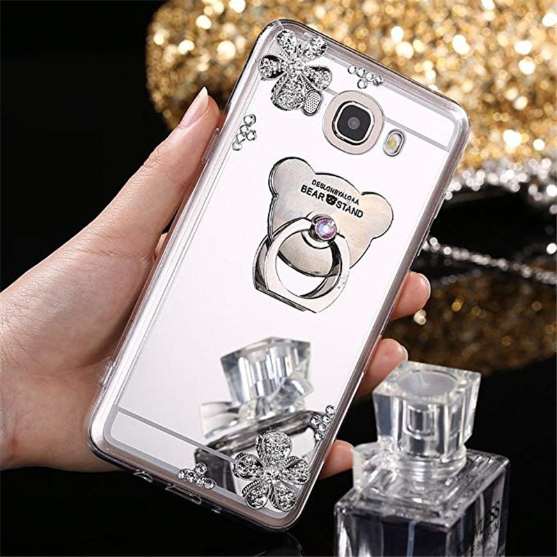 Crystal Mirror Case For Samsung Galaxy