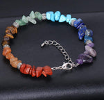 Natural Chip Stone Beads Meditation Reiki Women Bracelets