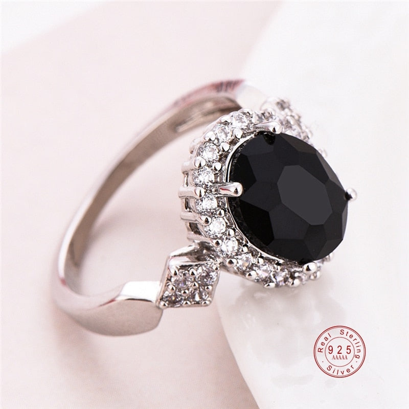 CZ Crystal Finger Rings