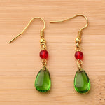 Crystal Stone Drop pendant Earrings