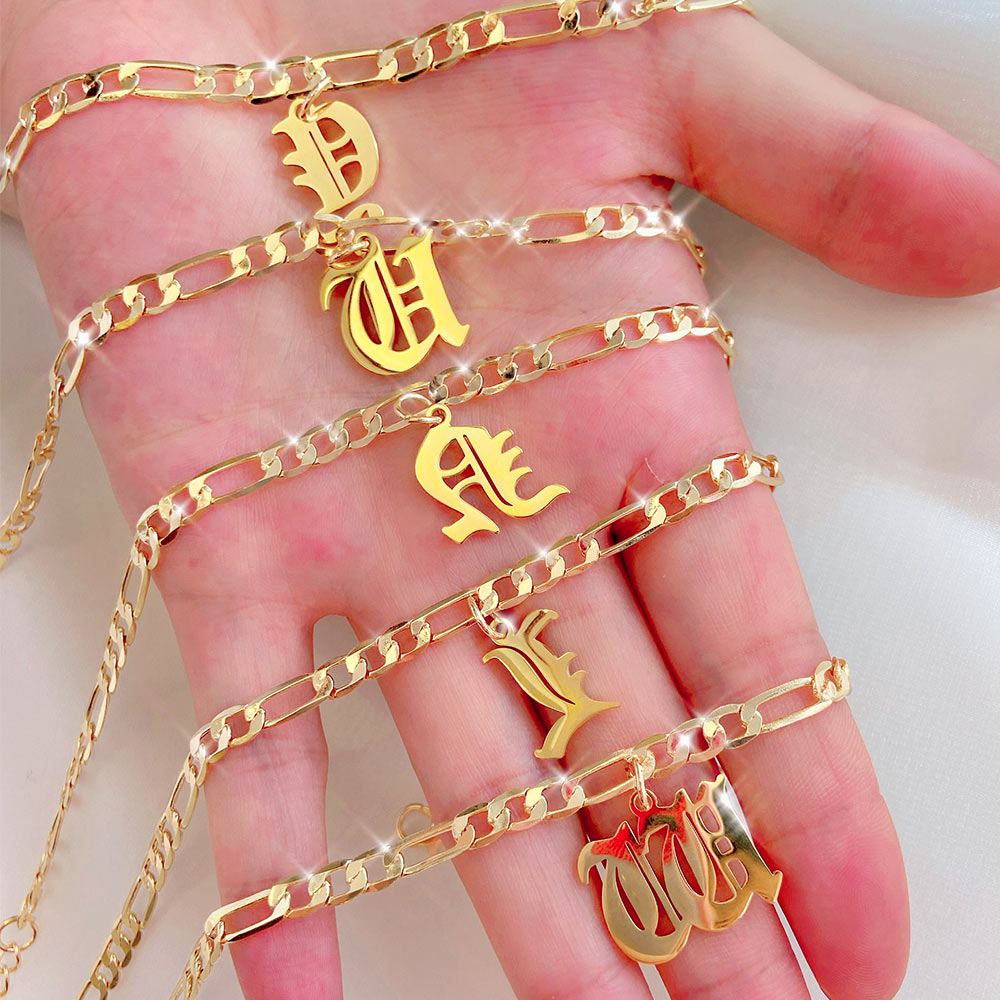 Alphabet Anklet
