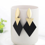 Circle Drop Earrings