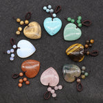 Hand Craft Natural Stone Keychains