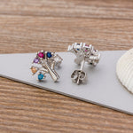 Tree of Life Stud Earrings for Women