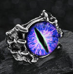 Double Head Snake Adjustable Rings
