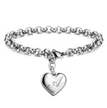 Heart Charm Bracelets