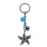Eye Camel Starfish Charm Evil Eye Keychain
