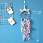 Unicorn Flying Feather Dreamcatcher
